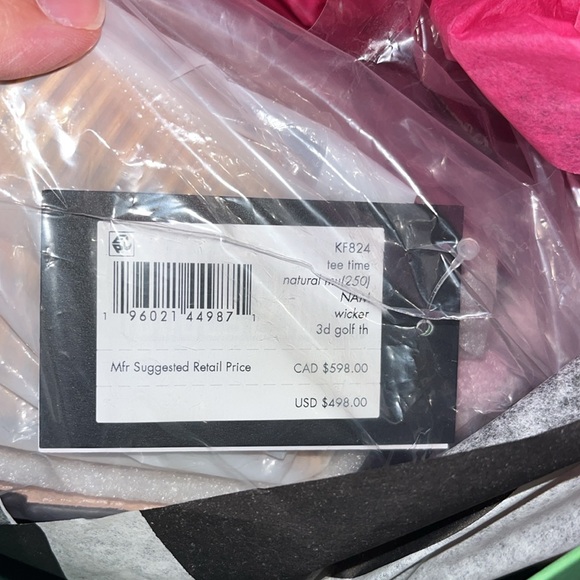 kate spade NWT! Tee Time Wicker 3D Windmill Top-handle Bag - Picture 10 of 12